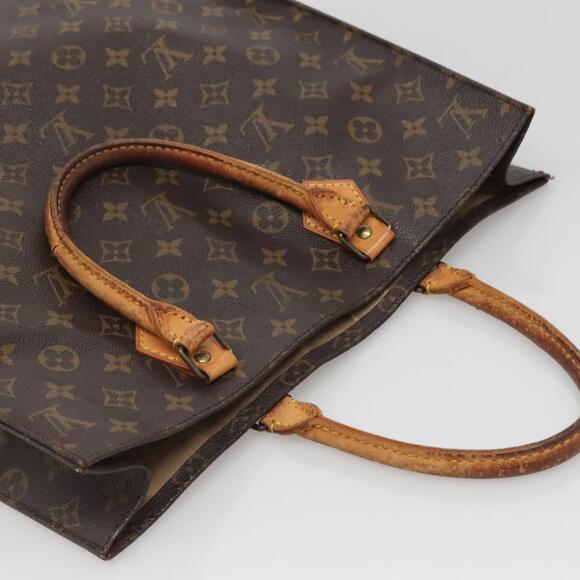 LOUIS VUITTON Monogram Sac Plat Hand Bag M51140 - Picture 6 of 12